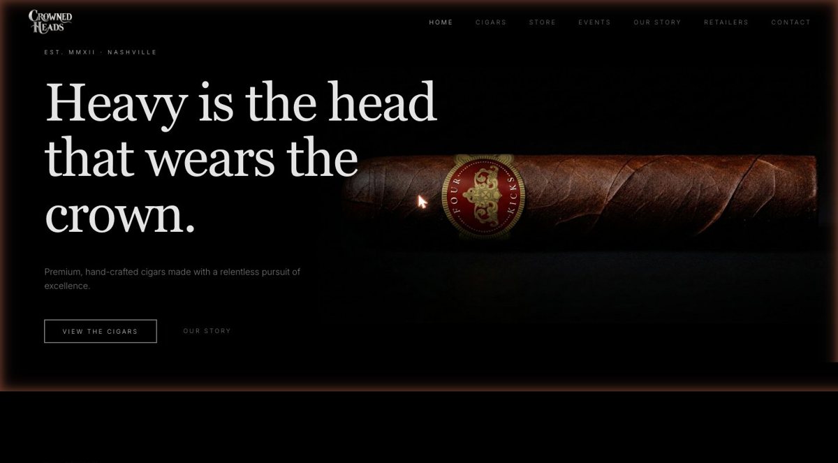 Crowned Heads — premium cigars ecommerce