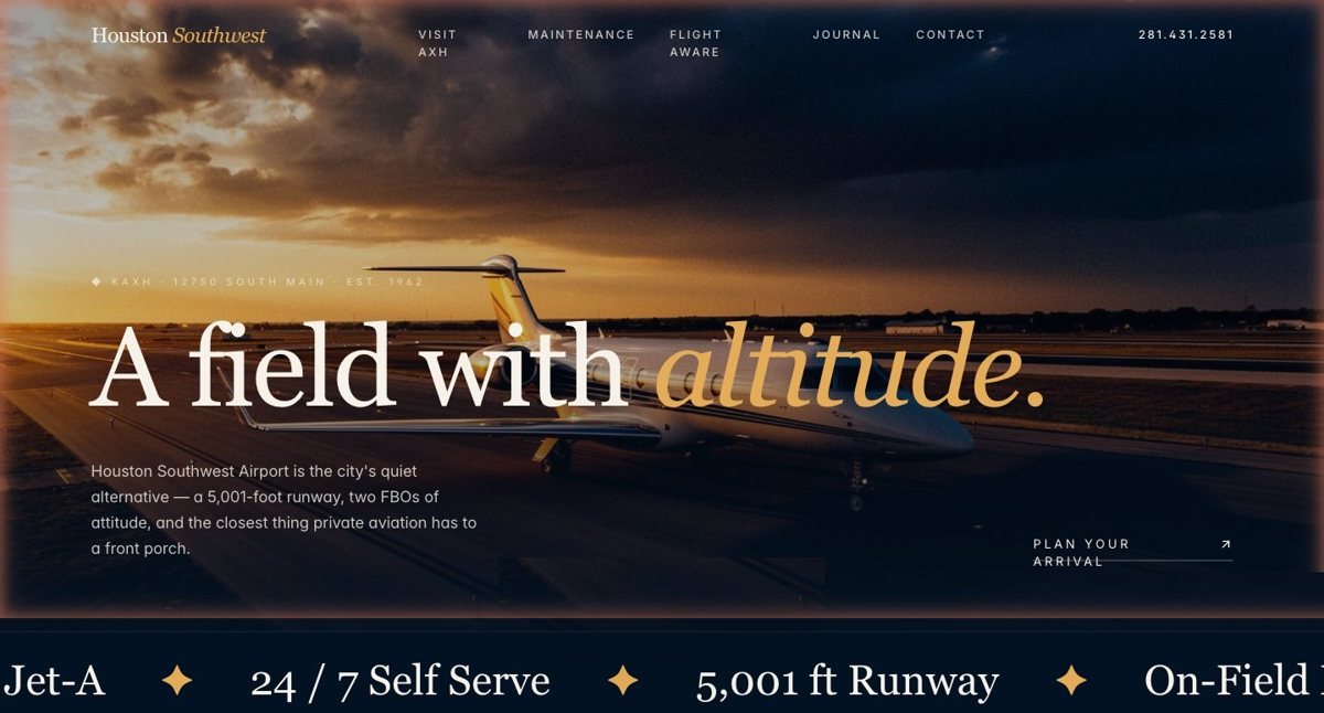Houston Southwest Airport — aviation website
